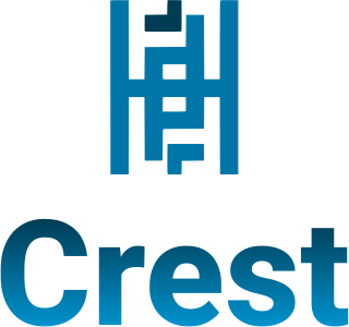 Crest logo design
