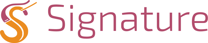 Signature logo design