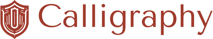 Calligraphy logo design