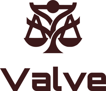 Valve logo design