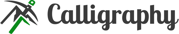 Calligraphy logo design