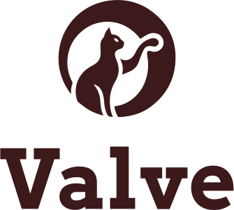 Valve logo design