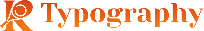 Typography logo design