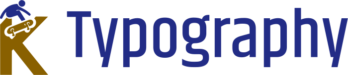 Typography logo design