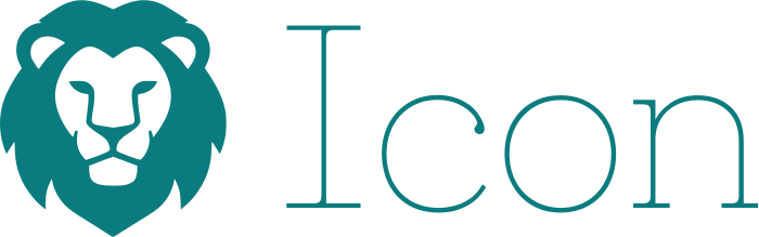 Icon logo design