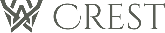 Crest logo design