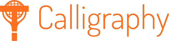 Calligraphy logo design