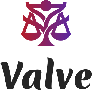 Valve logo design