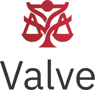 Valve logo design