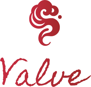Valve logo design