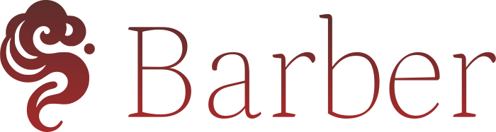 Barber logo design