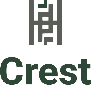 Crest logo design