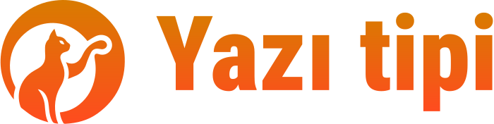 Yazı tipi logo tasarımı