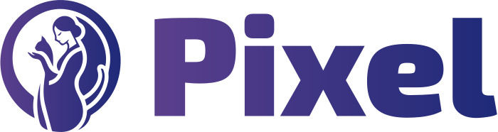 Pixel logo design