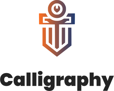 Calligraphy logo design