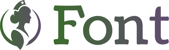 Font logo design