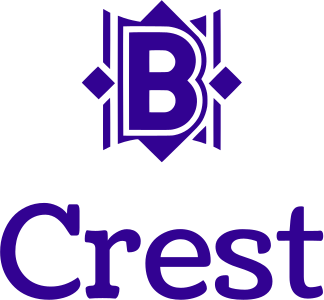 Crest logo design