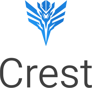 Crest logo design