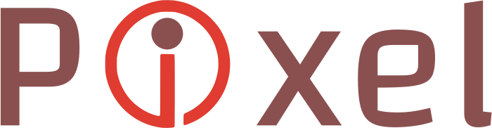 Pixel logo design