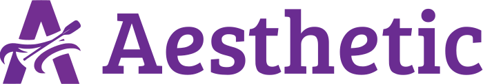 Aesthetic logo design