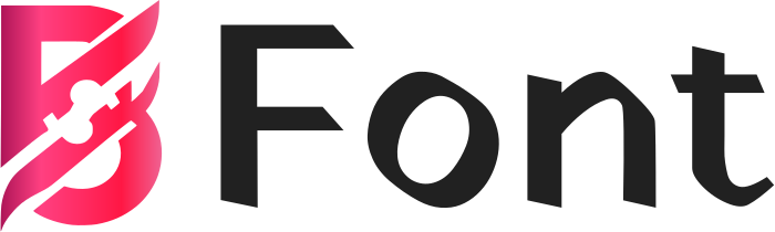 Font logo design