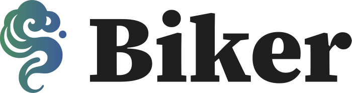 Biker logo design