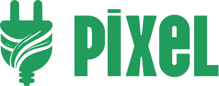 Pixel logo design