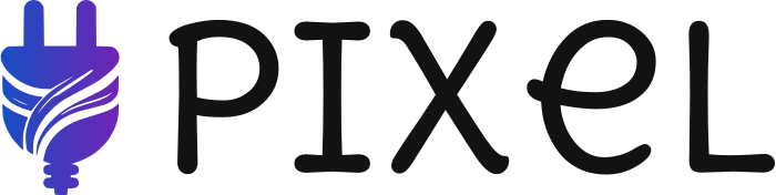 Pixel logo design