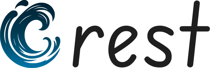 Crest logo design