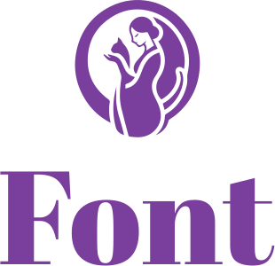Font logo design