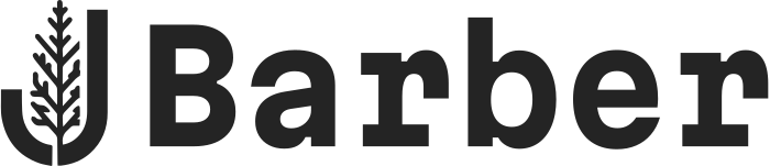Barber logo design