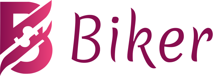 Biker logo design