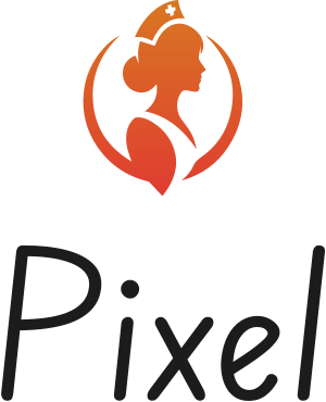 Pixel logo design