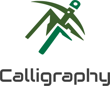 Calligraphy logo design