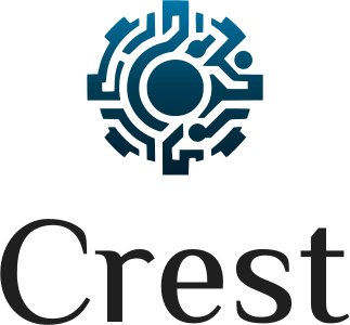 Crest logo design