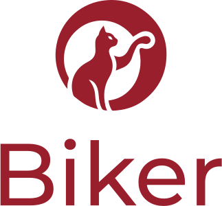 Biker logo design