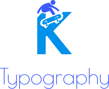 Typography logo design