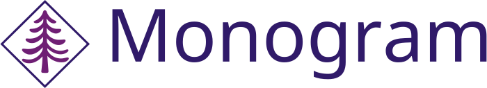 Monogram logo design