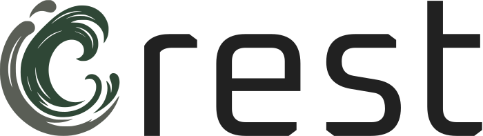 Crest logo design