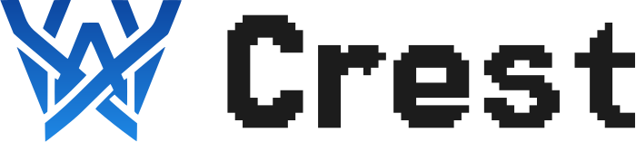 Crest logo design