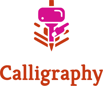 Calligraphy logo design