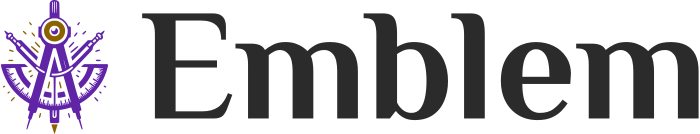 Emblem logo design