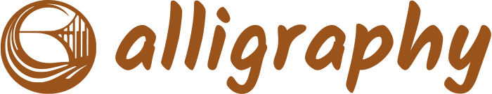 Calligraphy logo design